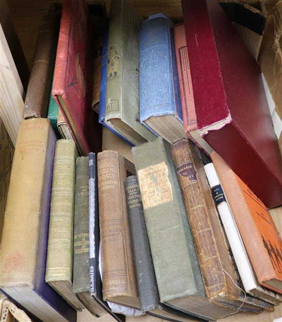 A quantity of general books, including agriculture